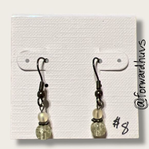 Bundle Sale 3 for $15 | Handcrafted Beaded Dangle Earrings - Picture 1 of 6